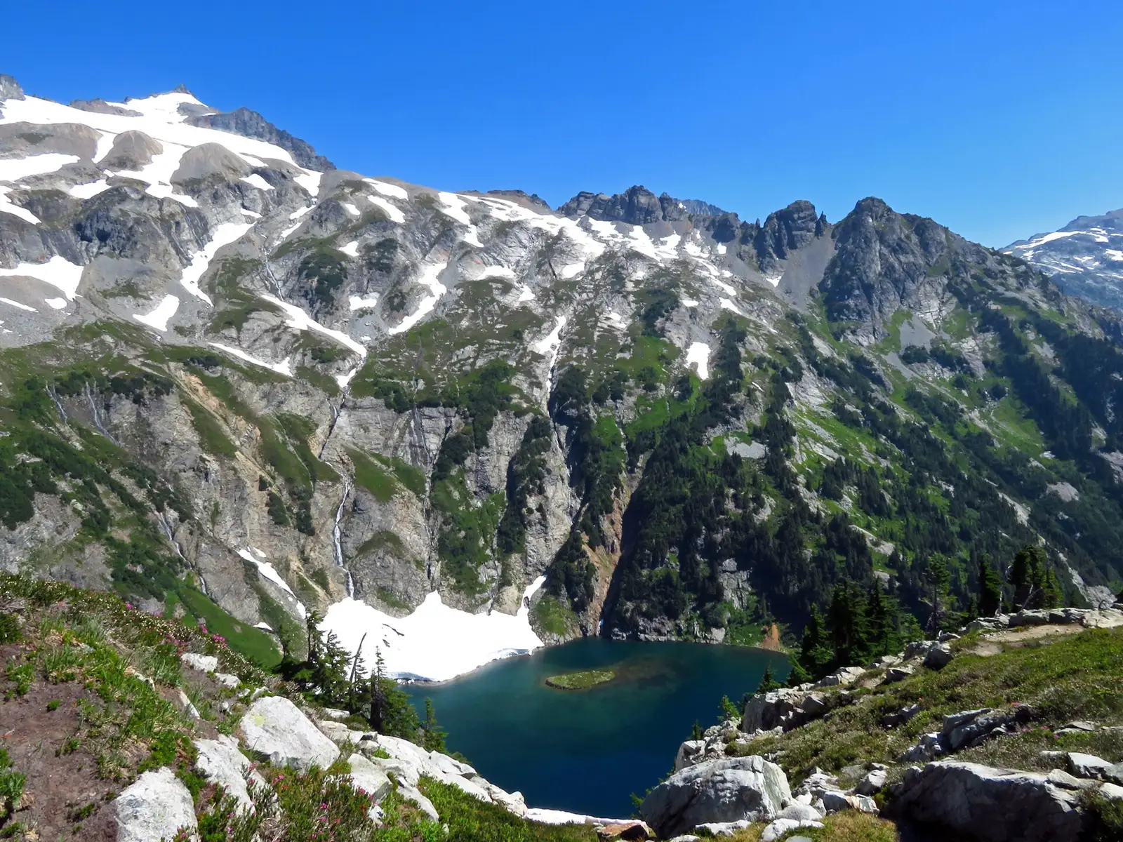 Cascade Pass in North Cascades National Park