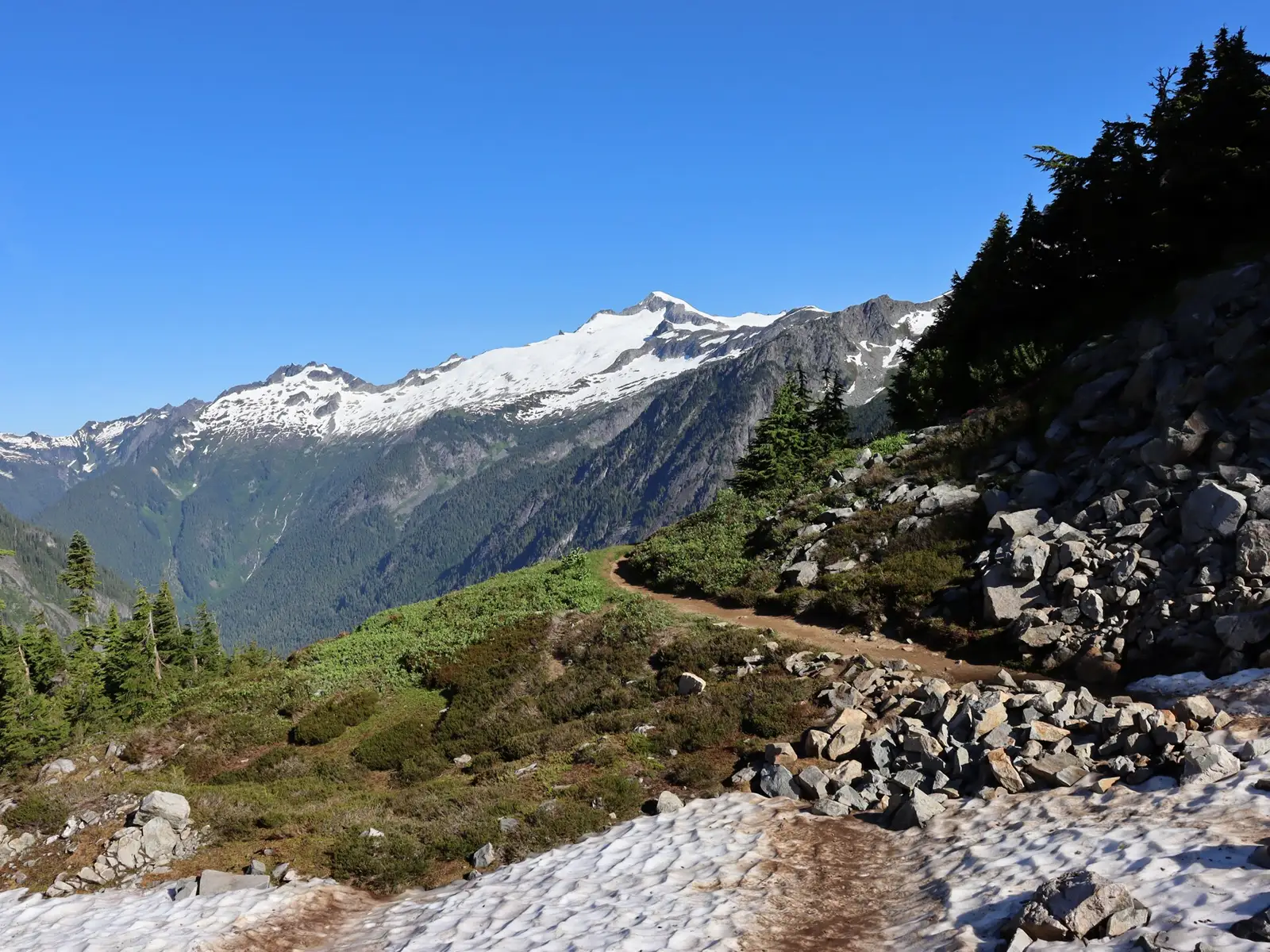 The Cascade Pass Trail